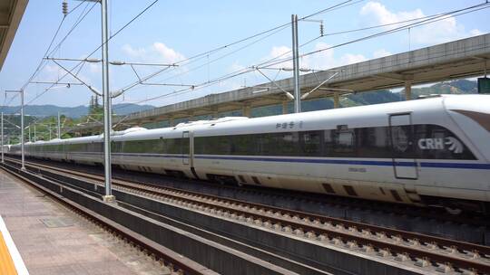 4k 铁路交通运输和窗外自然风景视频素材模板下载