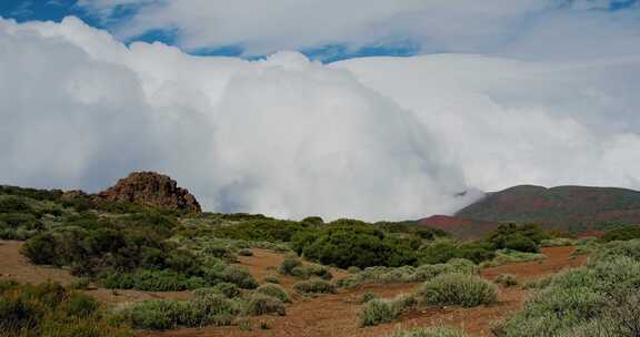 泰德，火山，特内里费岛，云