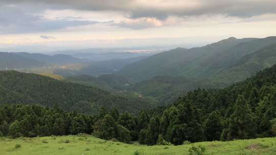 山顶山的风景