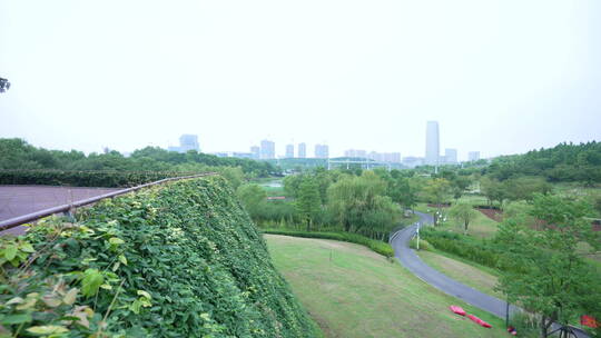武汉光谷西苑公园风景