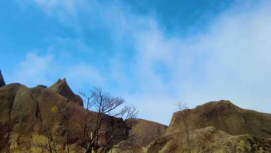 黄山风景区壮观云海延时风景视频素材