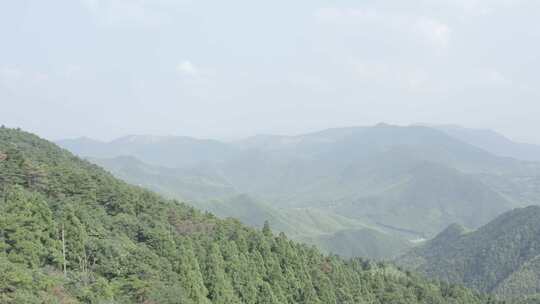 原创航拍天台山华顶国家森林公园4K-3