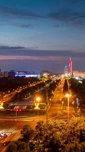 北京鸟巢场馆夜景