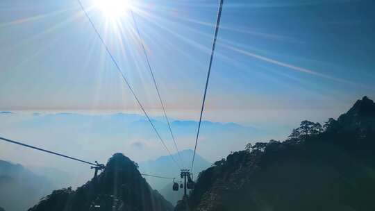 安徽黄山风景视频素材