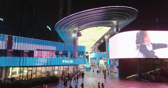 苏州城市地标夜景