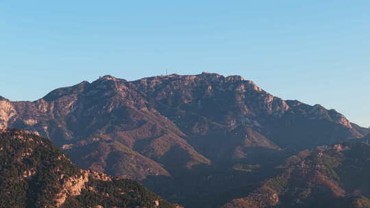 泰安泰山山顶风景