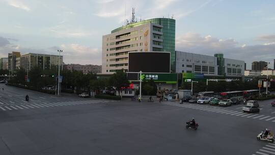 中国邮政大楼3视频素材模板下载