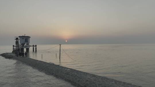 海边落日/日出