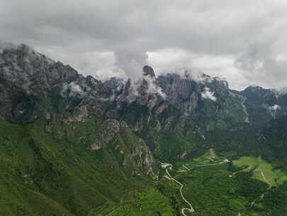 甘南扎尕那云雾延时