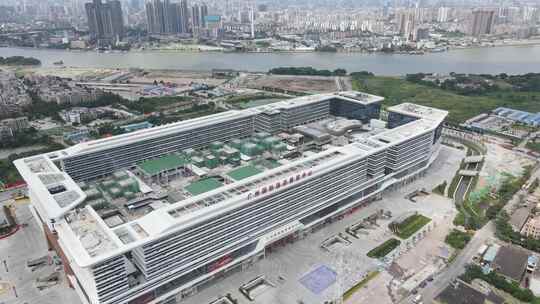 广州国际医药展贸中心航拍