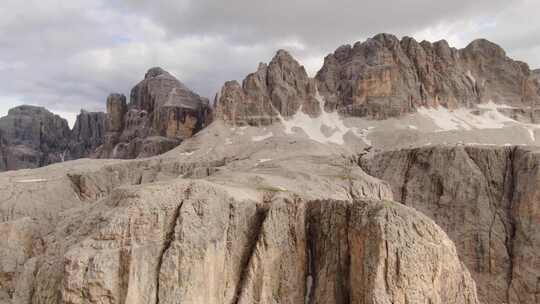 山，风景，白云石，山脊