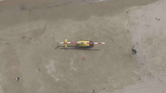 海南万宁石梅湾直升机俯拍视频素材模板下载