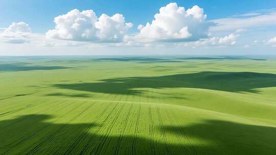 草原上升起不落的太阳4K