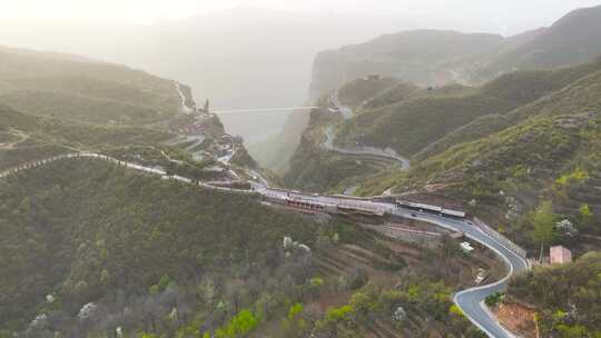 4K航拍​河南安阳林州太行山