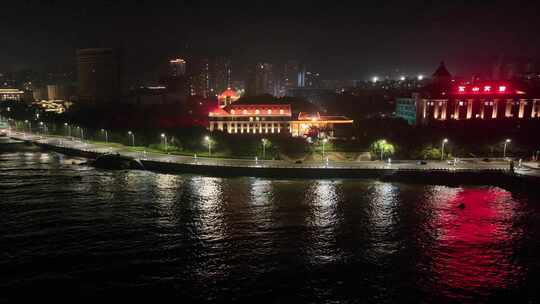 烟台海边夜景