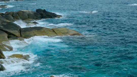 大海 礁石 岩石 海浪 海景