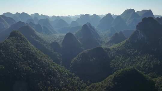 贵州喀斯特地貌 大山 山水