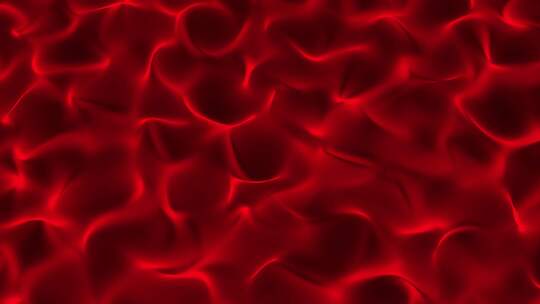 抽象光滑波浪背景。多色柔和光滑时尚波浪动