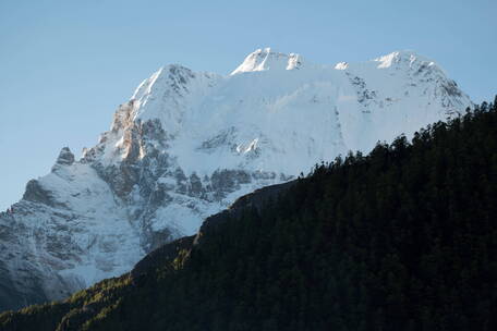 20221012稻城亚丁 雪山 仙乃日 特写 云 延时6k 