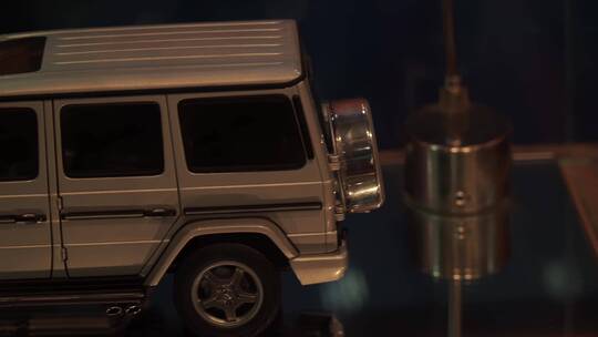 越野车SUV吉普车模型车模视频素材模板下载