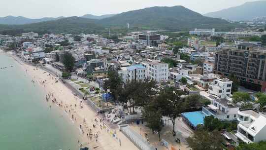 深圳大鹏较场尾民宿海景风光