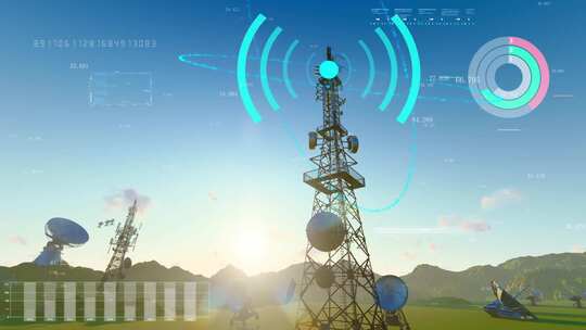 5G通信和雷达基站数据信号传输