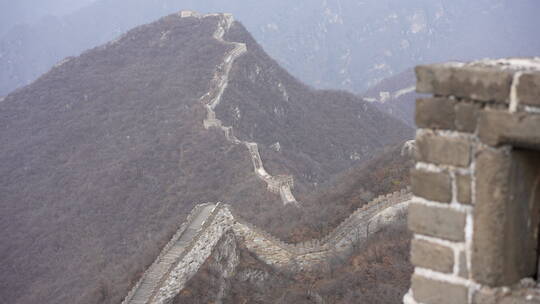 万里长城北京Great wall视频素材模板下载