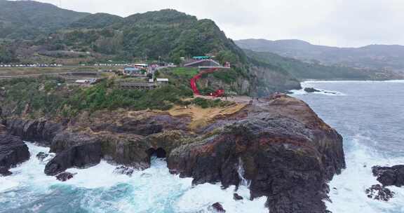 海洋，海岸线，山，元之隅