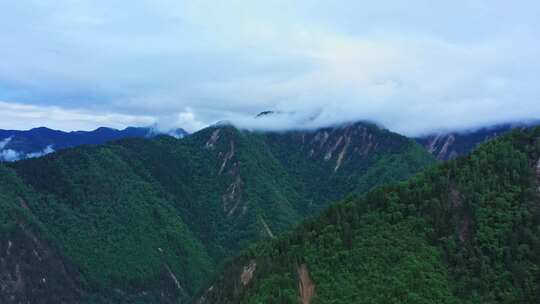 川西山脉航拍