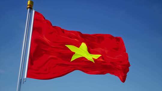 越南旗帜-改视频素材模板下载
