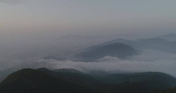 福建 莆田 荔城区 九华山 云海 日出