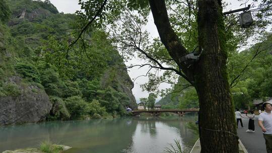 浙江温州楠溪江景区石门台