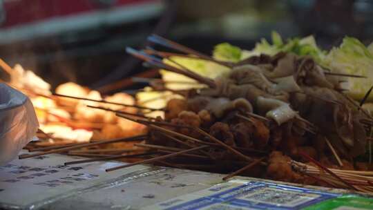 夜市美食小吃街