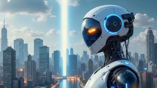 人工智能宣传片演讲比赛视频素材