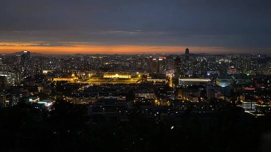 4K城市夜景延时