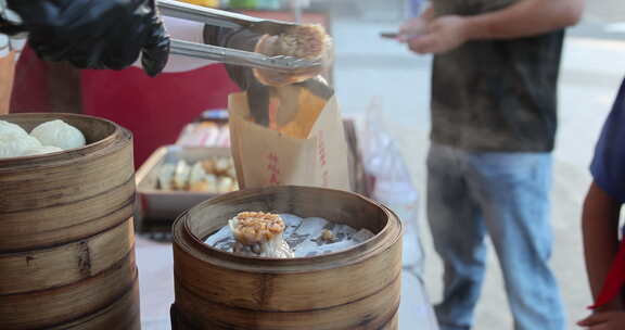 早餐 食品 小吃 包子 面食 视频合集 素材