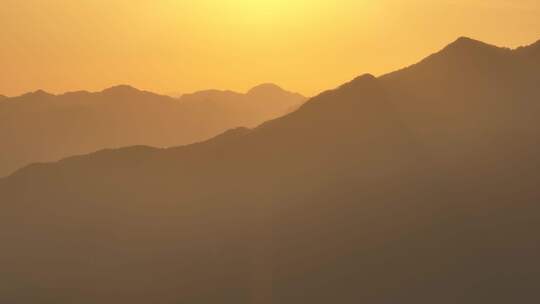 日出 朝霞 晨雾 早晨 