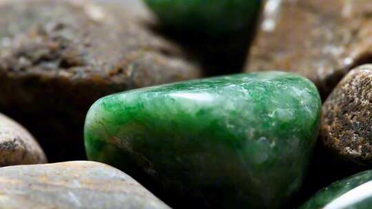 翡翠玉石特写素材
