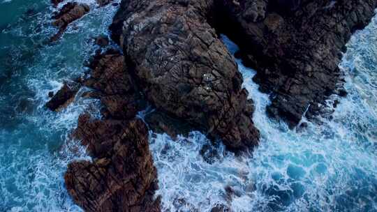 蓝色大海干净的海洋宣传片