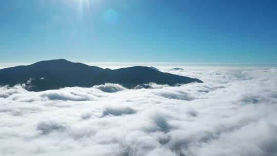 日出云海延时山峰阳光太阳风景大气震撼开场