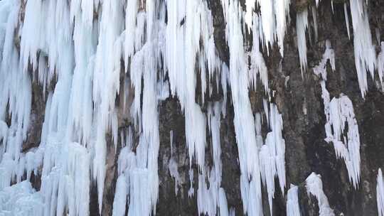 冰瀑 瀑布 沕沕水景区冰瀑 景点