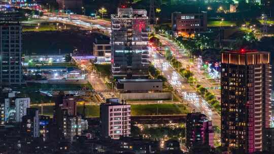 城市夜间交通