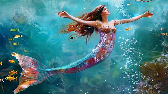 美人鱼 神秘海洋公主 童话世界 人鱼传说