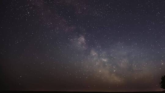 夜空中的银河系