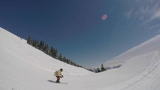 滑雪起跳