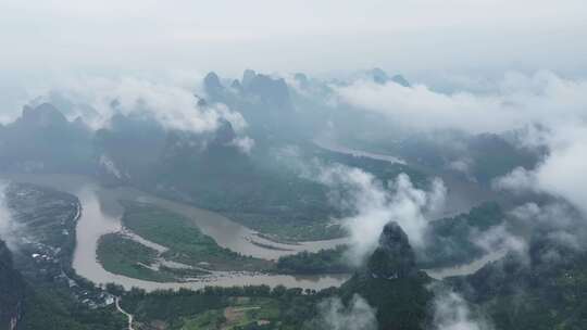 桂林山水 烟雨漓江