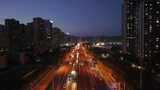 5K-京昆高速，繁华的昆明城市夜景高清在线视频素材下载