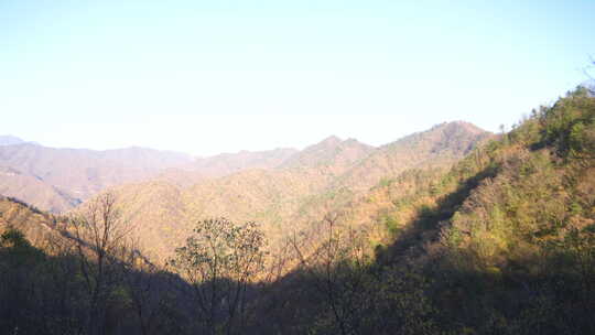 秦岭秋季风景