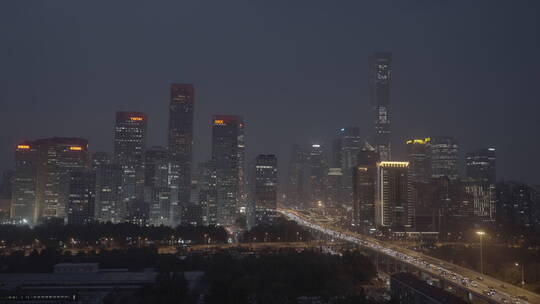 城市夜色 都市夜景视频素材模板下载