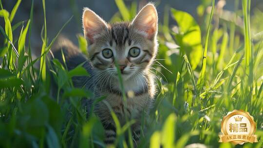 萌猫治愈瞬间猫咪的可爱日常宠物陪伴温馨